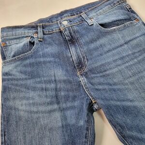 Vtg Levis 510 Big E Premium Mens Blue Medium Wash Denim W33 x L32 Jeans